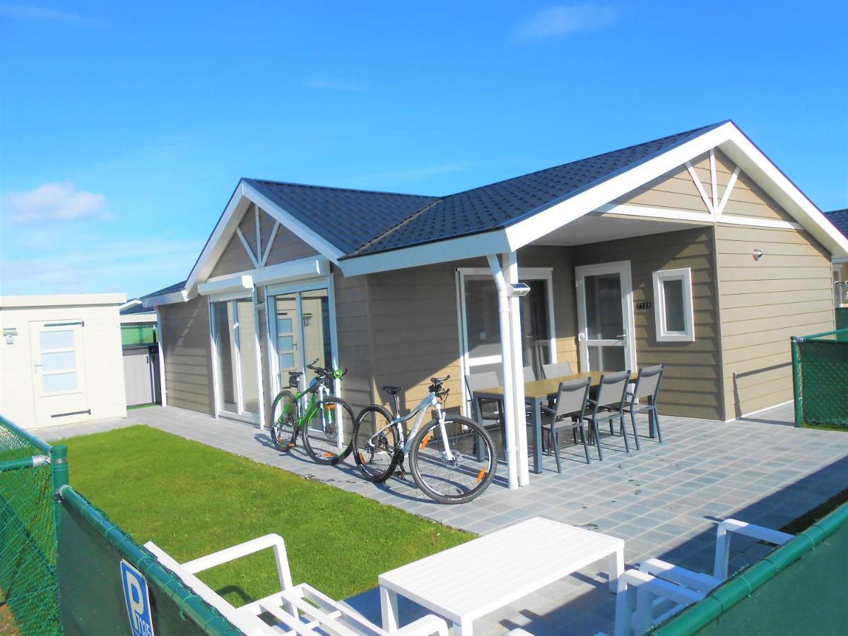 Luxe Cottage Met Fietsen, Airco & Infrarood Cabine 克诺克－海斯特 外观 照片