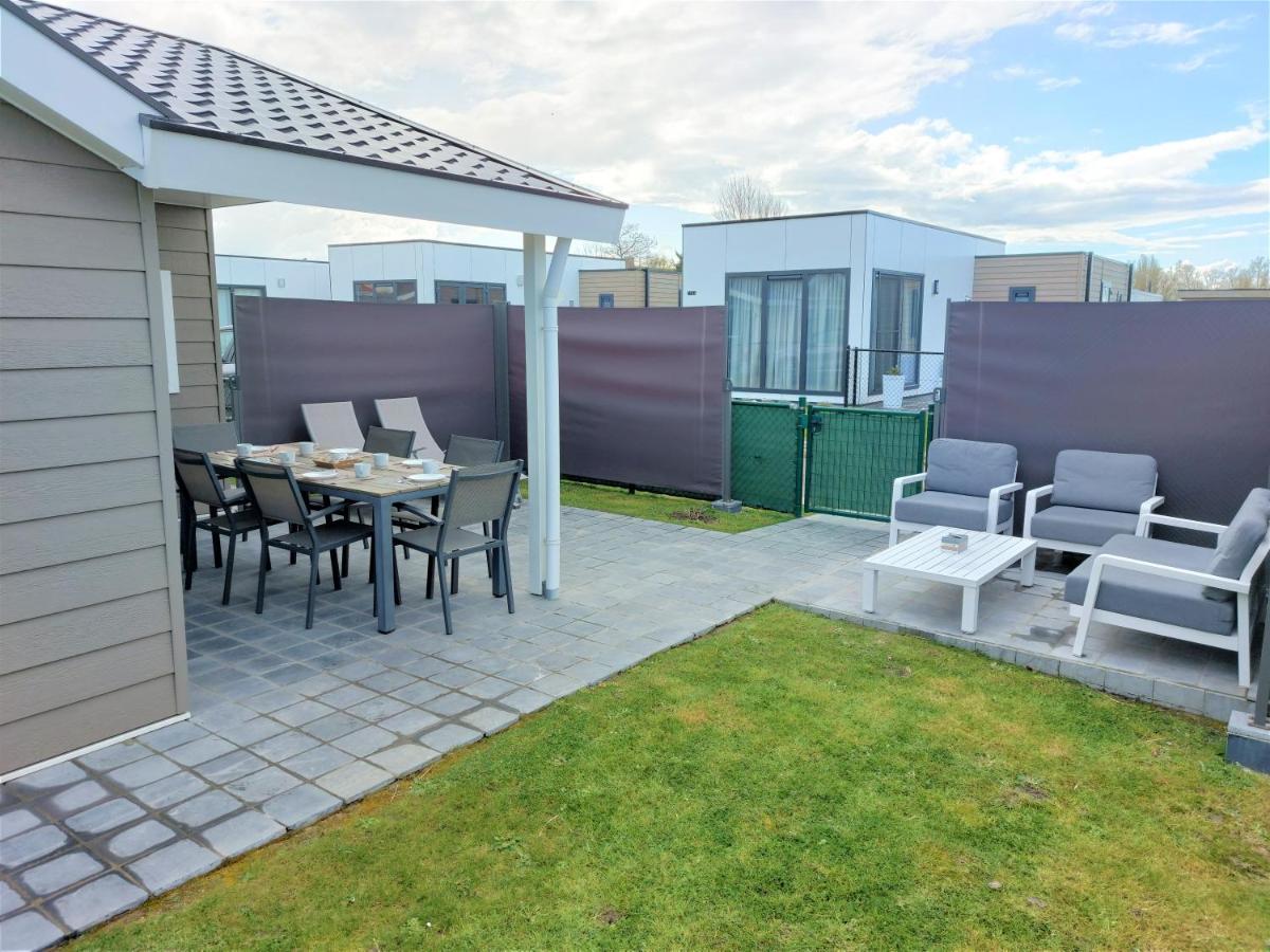 Luxe Cottage Met Fietsen, Airco & Infrarood Cabine 克诺克－海斯特 外观 照片