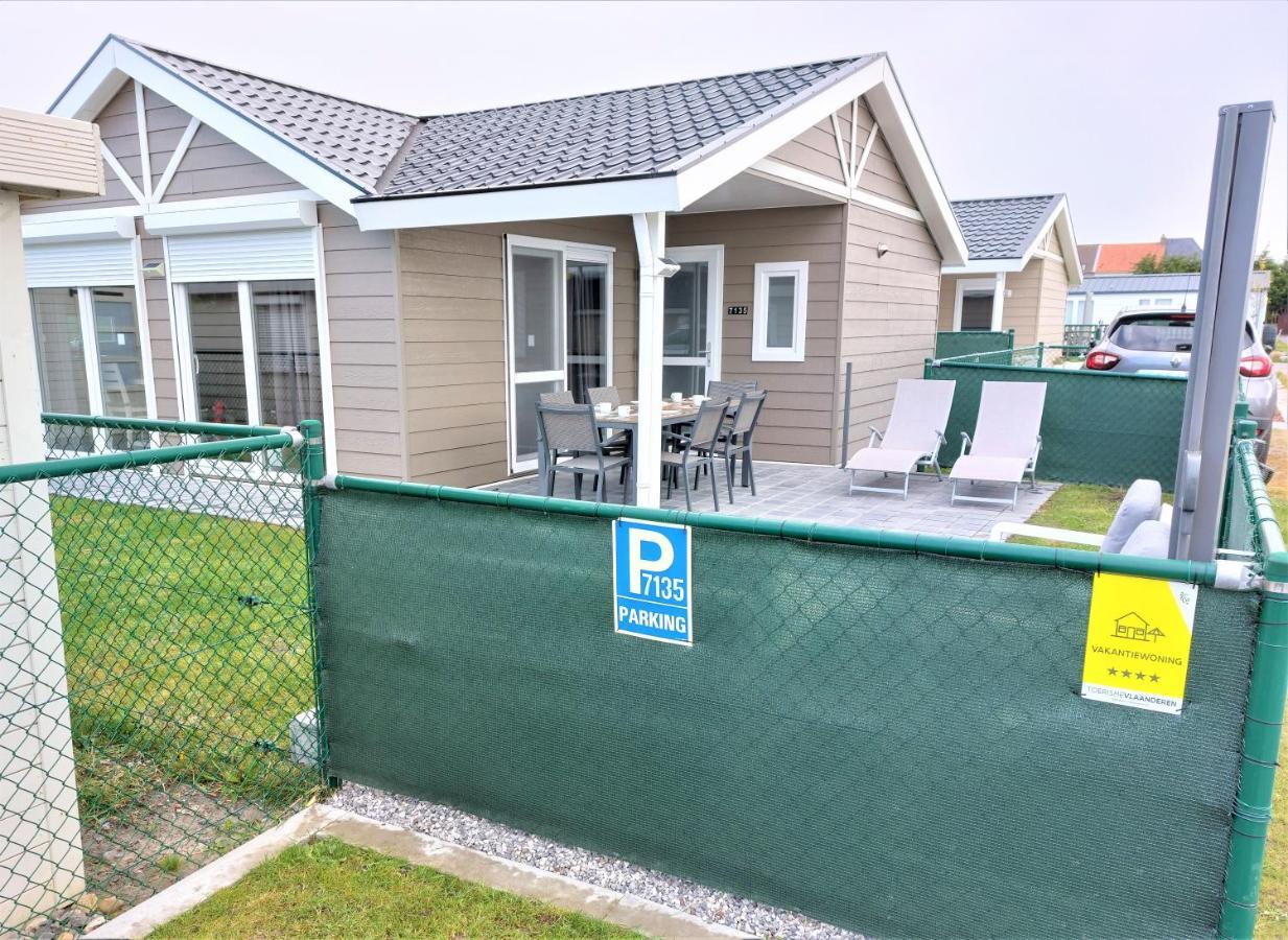 Luxe Cottage Met Fietsen, Airco & Infrarood Cabine 克诺克－海斯特 外观 照片