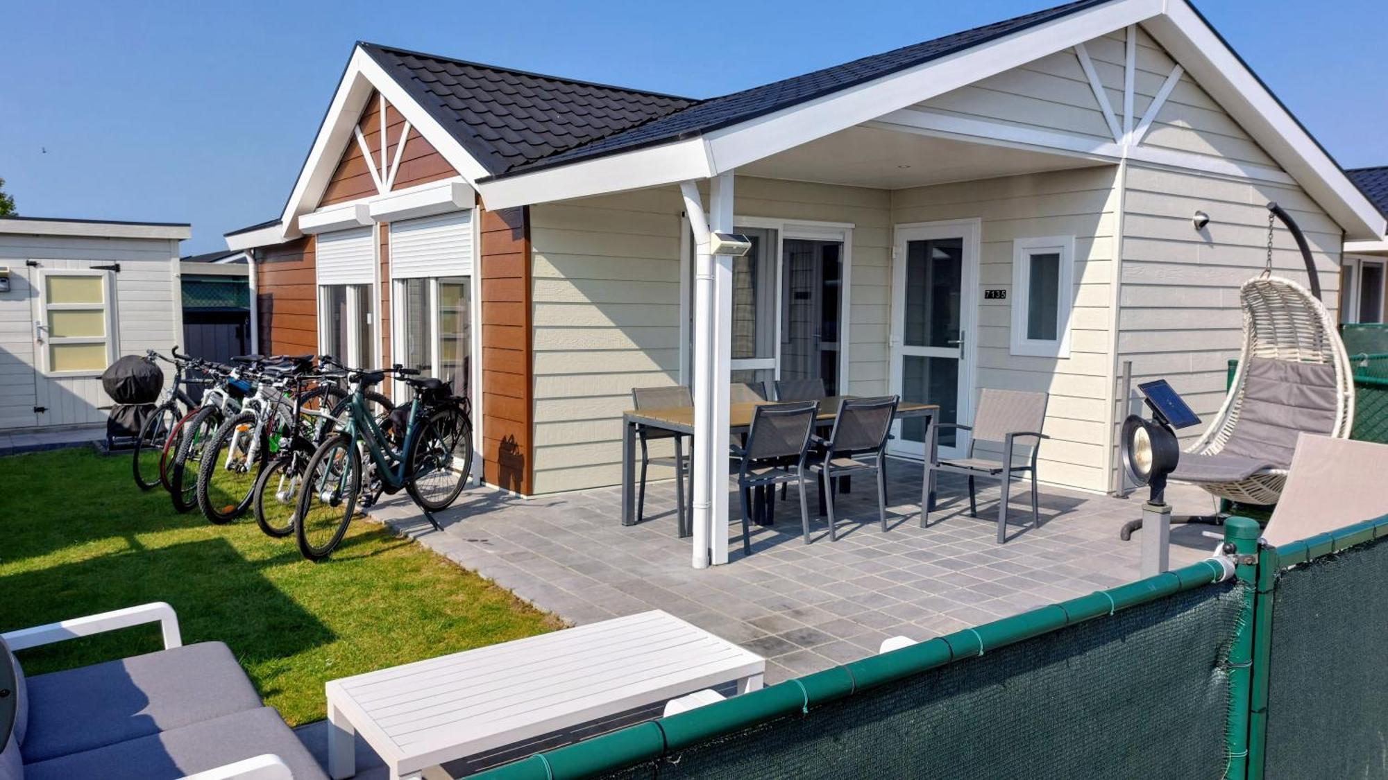 Luxe Cottage Met Fietsen, Airco & Infrarood Cabine 克诺克－海斯特 外观 照片